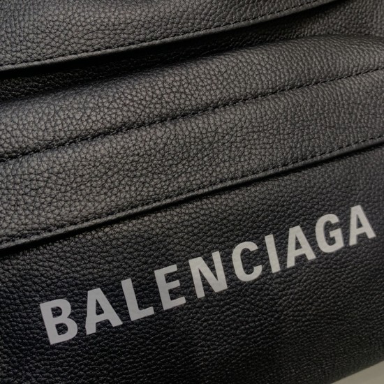 Balenciaga Men's Everyday Beltpack in Natural Grain Calfskin