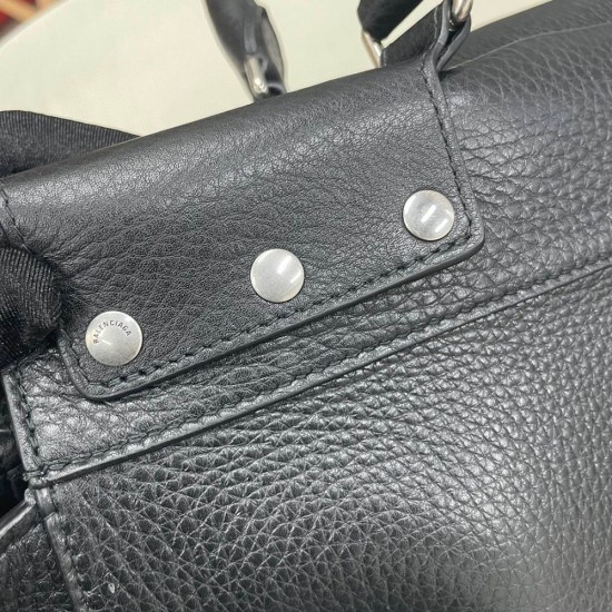 Balenciaga Waist Handbag In Grained Calfskin