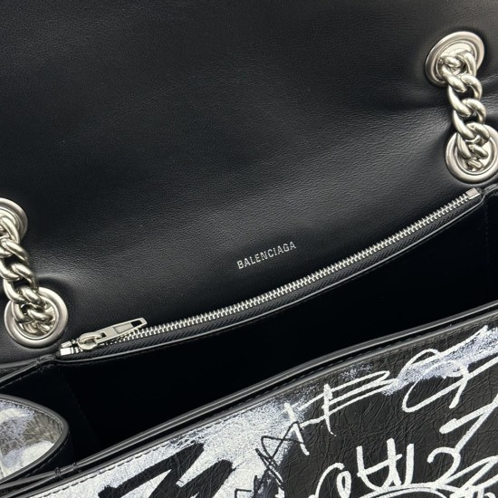 Balenciaga Women's Hourglass Handbag 31cm