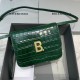 Balenciaga Box Bag in Crocodile Embossed Calfskin