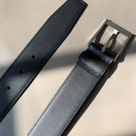 Burberry Leather Belt 3.5CM