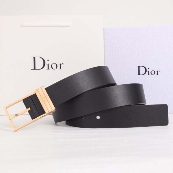 Dior Unisex Belt 3.4CM
