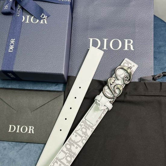 Dior Unisex Belt 3.5CM