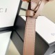 Gucci Leather Belt With Double G Buckle 2-3-3.4-3.8CM