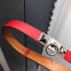 Hermes Rivale I8 Belt Buckle Leather Strap 1.8CM