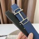 Hermes Royal Belt Buckle Reversible Leather Strap 3.8CM