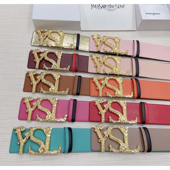 YSL Lady Belt 3.0cm 12 Colors