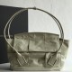 BV Arco Intreccio Slouchy Calfskin Leather Top Handle Bag