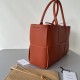BV Arco Medium Intreccio Lambskin Leather Tote Bag