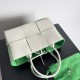 BV Arco Small Intreccio Bicolor Grained Calfskin Tote Bag 30cm