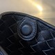 BV Mini Sardine Top Handle Bag In Intrecciato Lambskin With Metallic Handle 20cm 4 Colors