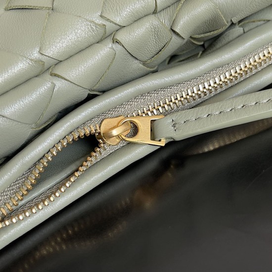 BV Gemelli Shoulder Bag Realised With intrecciato Craftsmanship in Supple Lambskin Leather 36cm 24.5cm 4 Colors