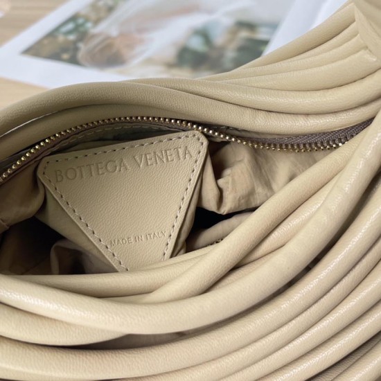 BV Double Knot Mini Tubular Lambskin Leather Top Handle Bag