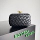 BV Knot Minaudiere In Calfskin Leather Clutch Bag 20.5cm 3 Colors