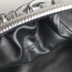 BV Pouch Metallised Calfskin Leather Clutch
