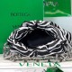 BV Chain Pouch Lambskin Leather Clutch
