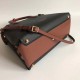 Burberry Banner Check And Black Brown Leather Tote Bag 
