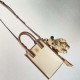 Burberry Micro Canvas and Leather Frances Tote