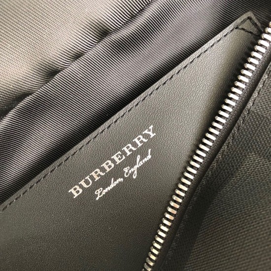 Burberry Medium London Check and Leather Bum Bag