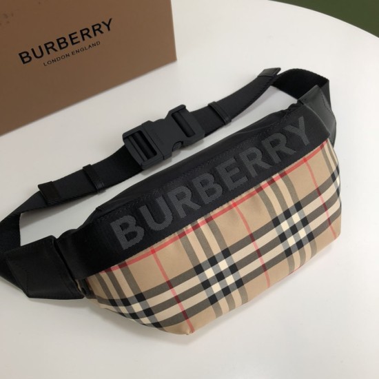 Burberry Vintage Check Nylon Sonny Bum Bag