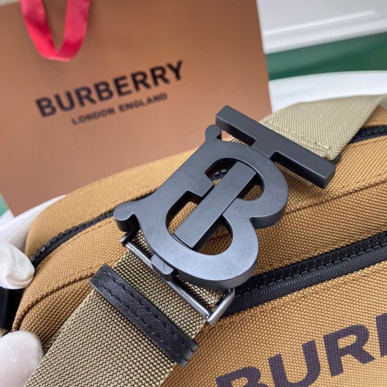 Burberry Horseferry Print Canvas Camera Bag