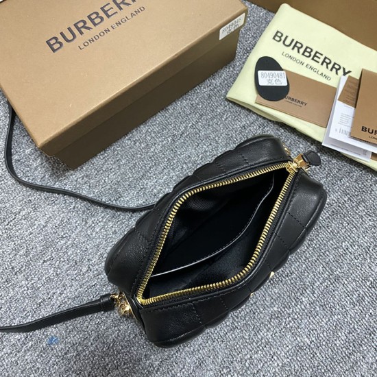 Burberry Mini Quilted Lambskin Lola Camera Bag