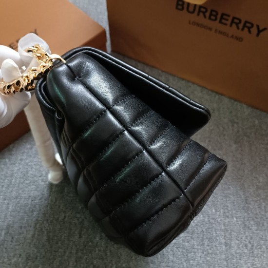 Burberry Small Quilted Lambskin Lola Satchel