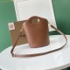 Burberry Small Leather Pocket Bucket Bag