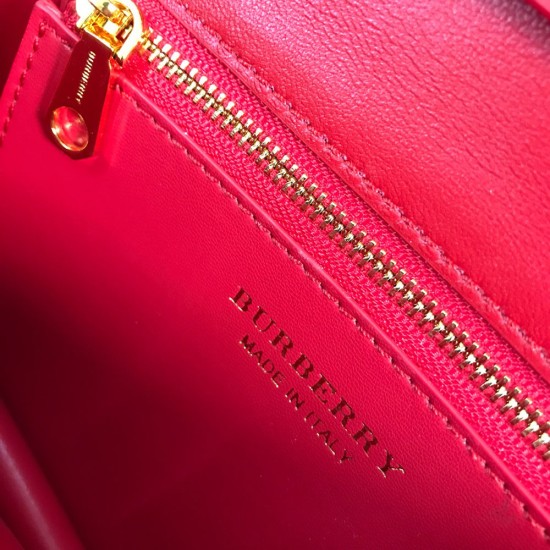 Burberry Small Smotth Leather TB Bag