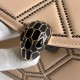 Bvlgari Serpenti Diamond Blast Chains Crossbody Bag in Nappa Leather