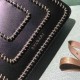 Bvlgari Serpenti Forever Chain Crossbody Bag in Calf Leather With Woven Chain Workmanship