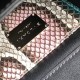 Bvlgari Serpenti Forever Small Top Handle Bag in Python Skin Leather