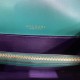 Bvlgari Serpenti Forever Medium Chains Shoulder Bag in Calf Leather With Frontal and Back Patch Pocket
