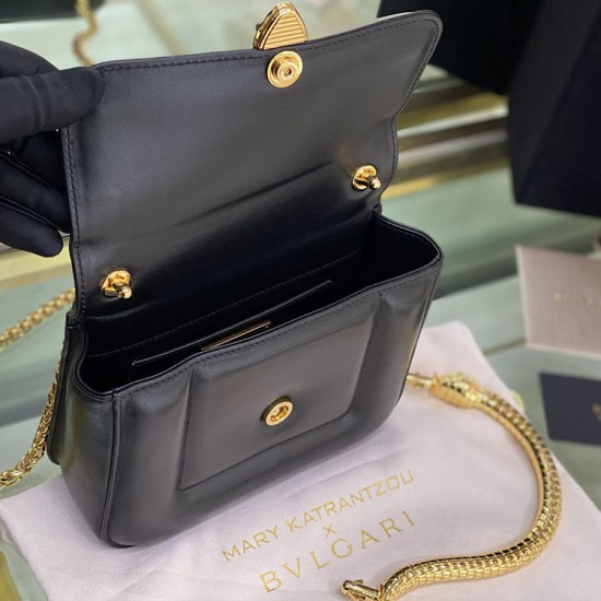 Bvlgari Mary Katrantzou X Bvlgari Top Handle Bag in Nappa Leather