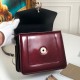 Bvlgari Serpenti Forever Small Top Handle Bag in Varnished Calf Leather