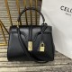 Celine 16 Top Handle Bag Satinated Calfskin