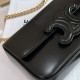Celine Chain Shoulder Bag Cuir Triomphe in Shiny Calfskin With Gold Finishing