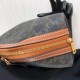 Celine Clutch With Chain In Triomphe Canvas And Lambskin With Celine Print 16cm