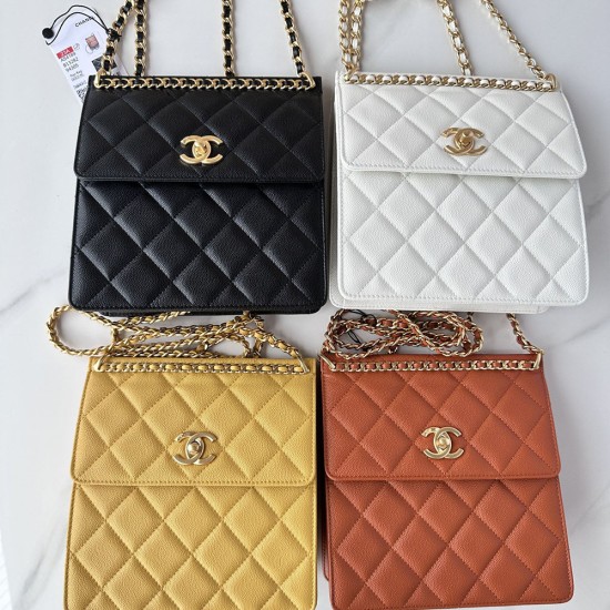 Chanel Backpack In Grained Calfskin 20cm 4 Colors
