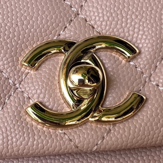 Chanel Backpack in Grained Shiny Calfskin AS4398 AS4399 21.5cm 19.5cm