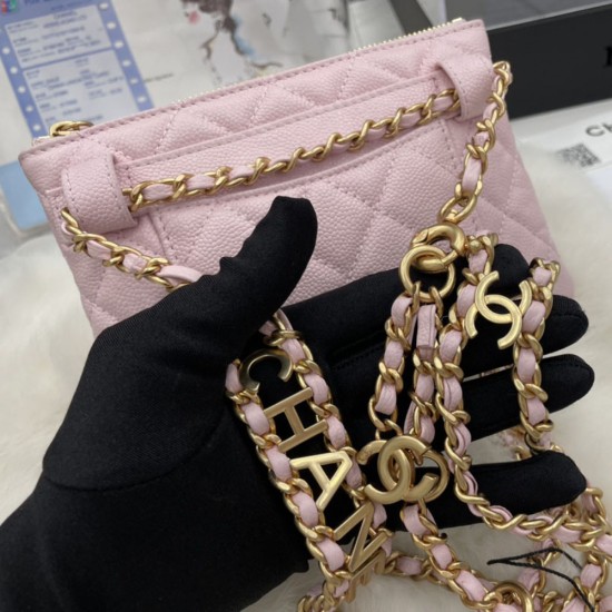 Chanel Waist Bag in Grained Shiny Calfskin