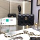 Chanel Belt Bag In Lambskin With Gold Ball 12cm