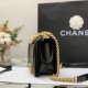 Chanel Mini Boy Bag in Smooth Calfskin With 3D Logo 18cm