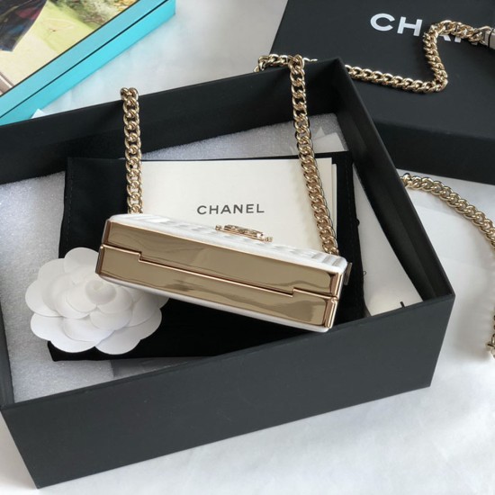 Chanel Boy Chanel Minaudiere Bag in Lambskin 11cm
