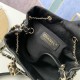 Chanel Bucket Bag in Caviar Calfskin 20cm