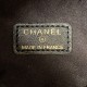 Chanel Mini Bucket Bag With Chain in Multicolor Printed Denim