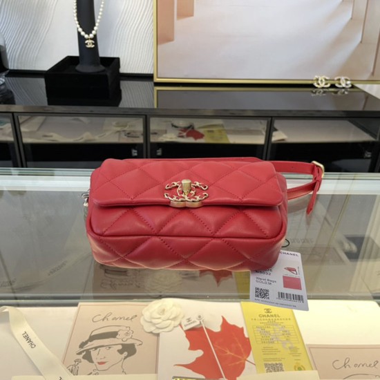 Chanel 19 Bag Flap Bag in Lambskin 20cm