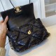 Chanel 19 Handbag With Sequins