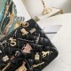 Chanel SS Limited Edition Lucky Charm Butterflies Logo In Calfskin