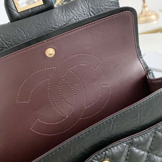 Chanel SS Limited Edition Lucky Charm Butterflies Logo In Calfskin